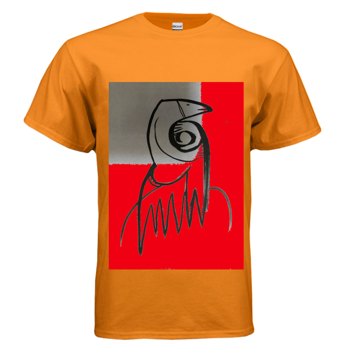 SAFETY ORANGE - FRONT
