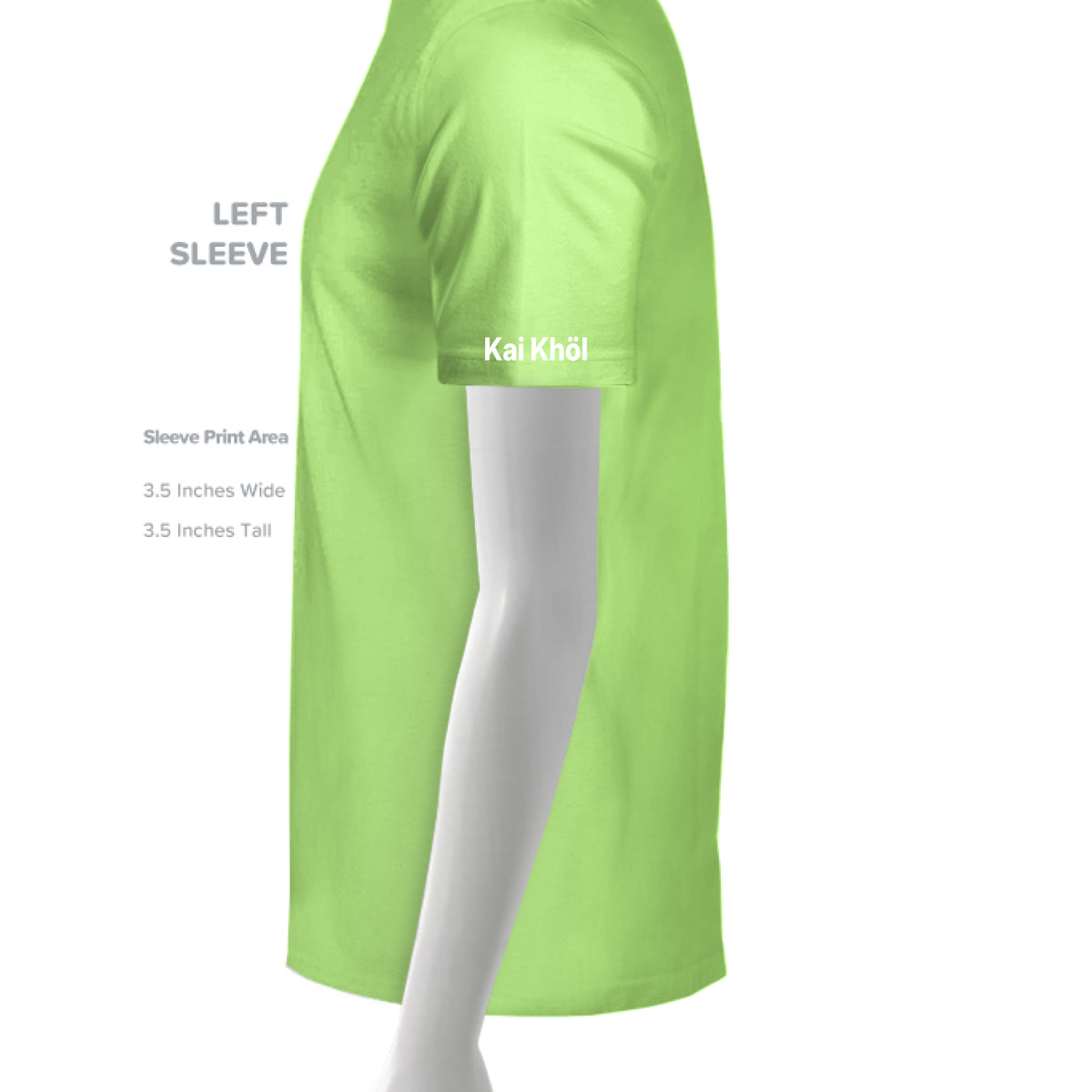NEON GREEN - SLEEVE_LEFT