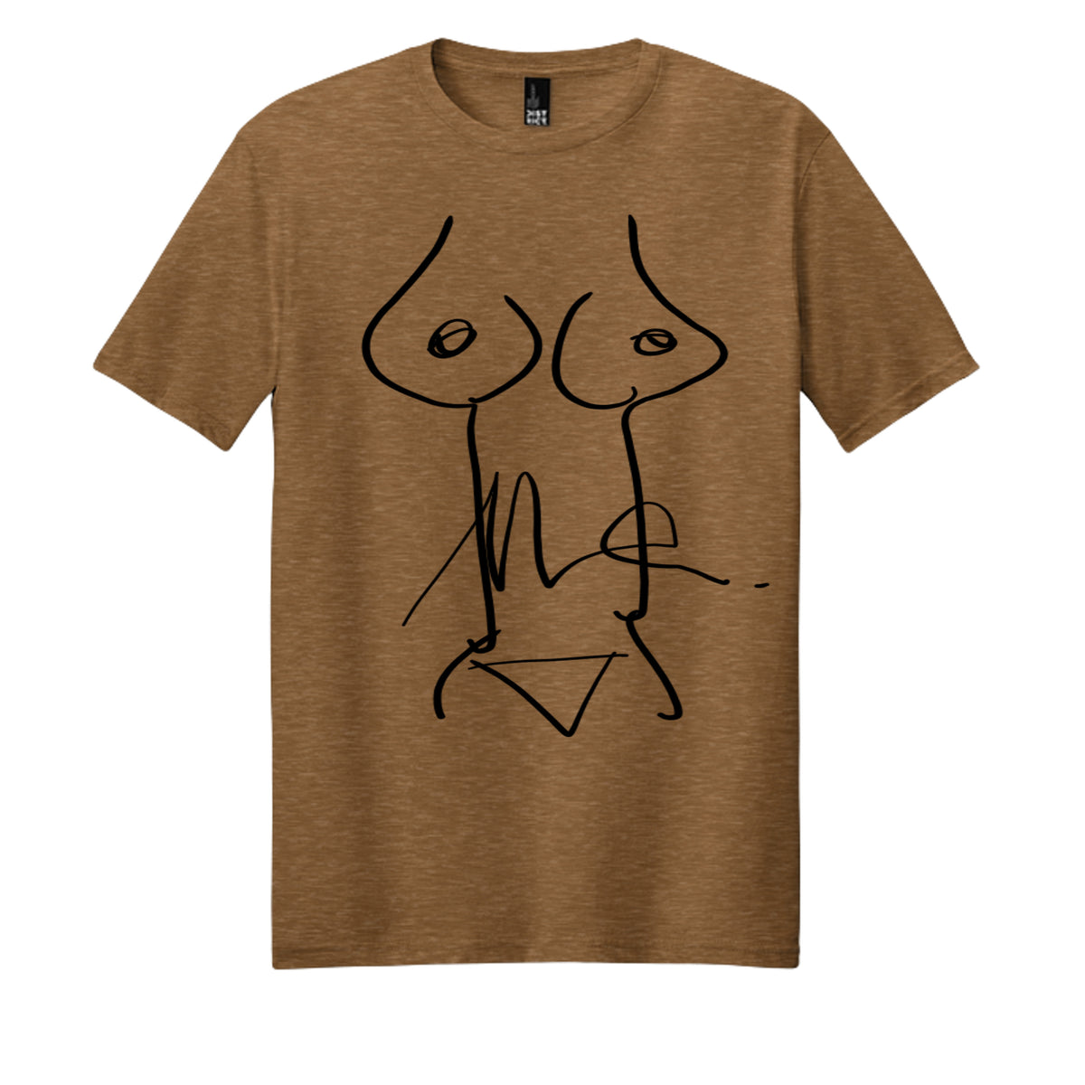Duck Brown Heather - DM108 - FRONT