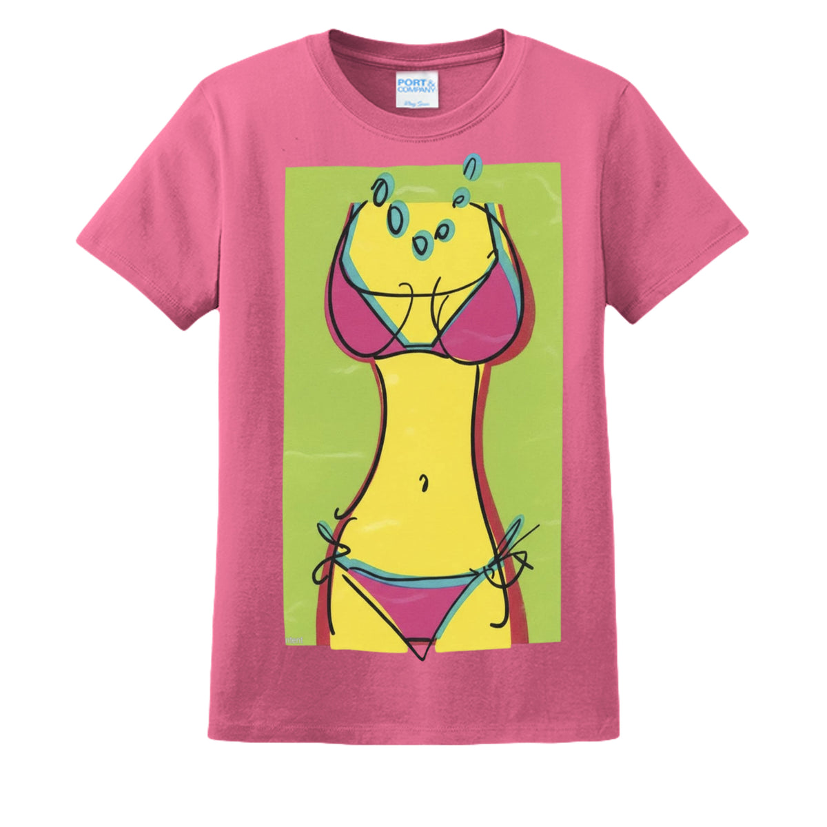 Neon Pink - LPC54 - FRONT